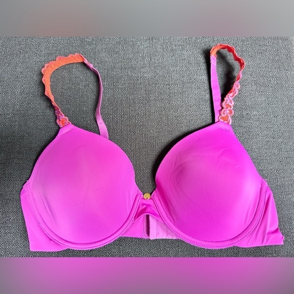 BRA Natori Violet 36B Underwire Plunge 732080 opaque 3422 HP - Picture 11 of 13